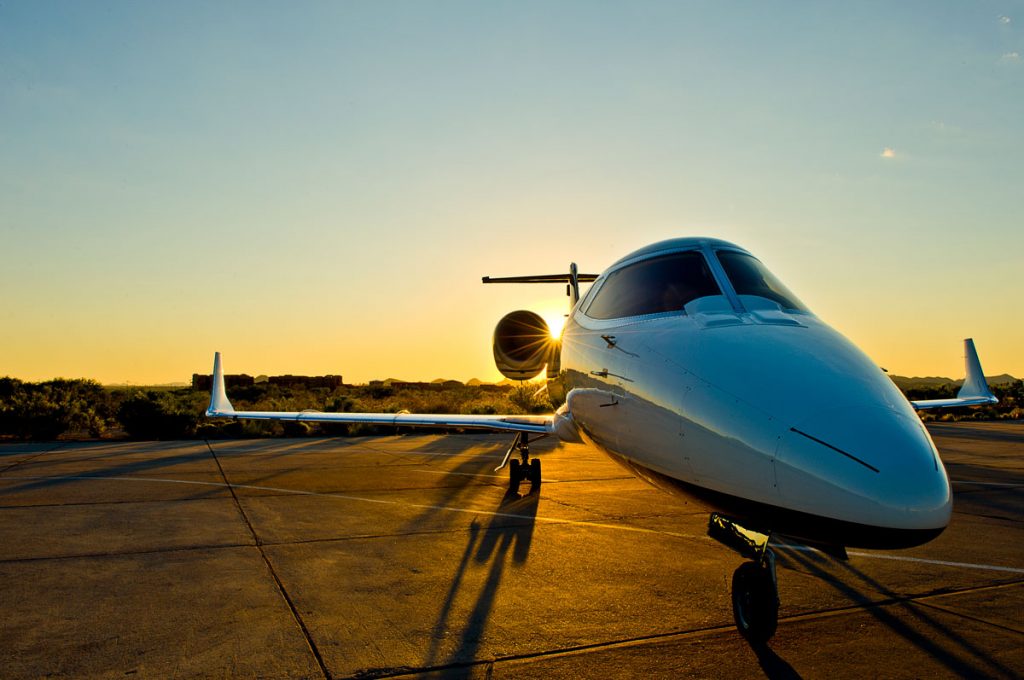 Learjet 60-XR on Tarmac