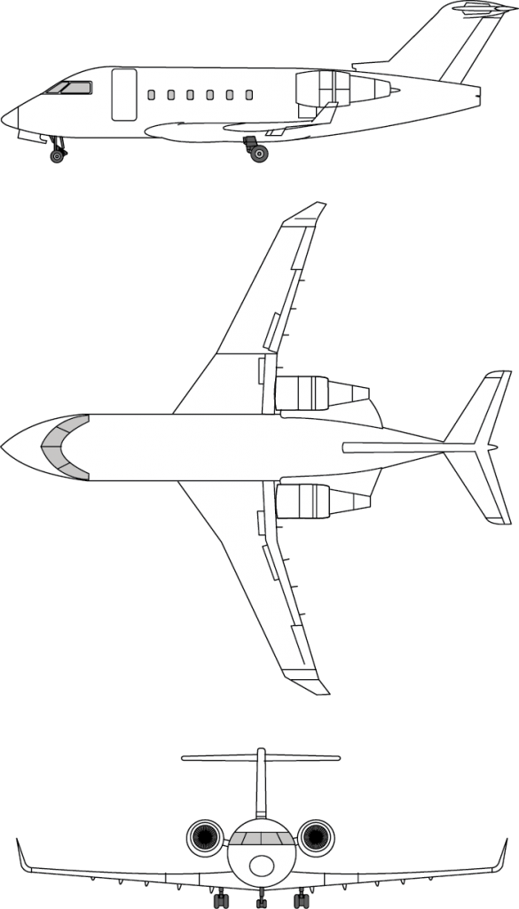 challenger604 blueprint